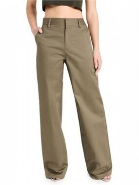 Good American Good Skate Trouser Pants Fatigue Army Green Size 15